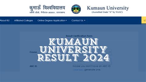 kupan result|Kumaun University.